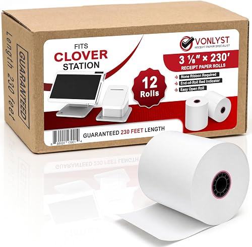 Clover Station Receipt Rolls