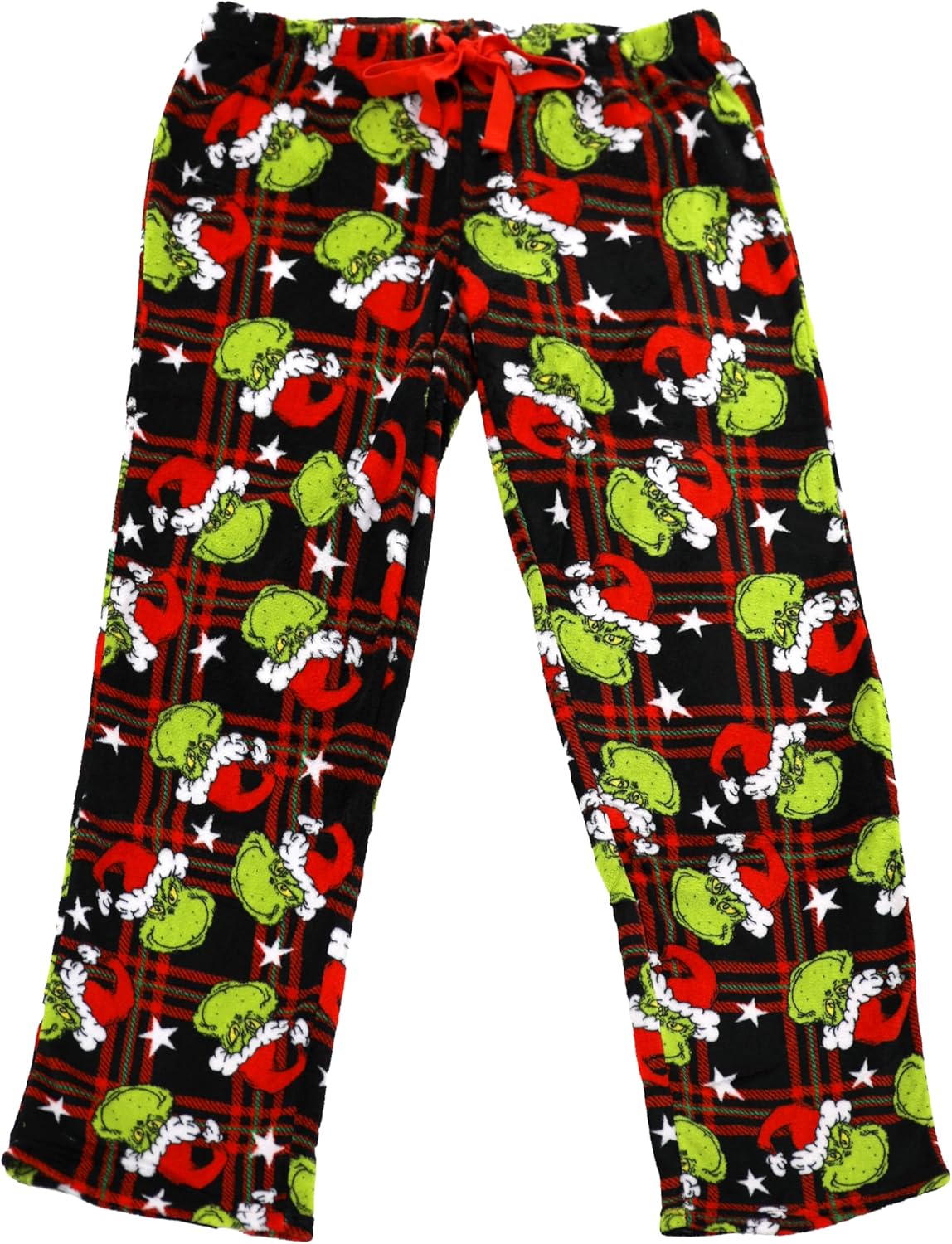 Dr. Seuss Grinch Pajamas - Family Christmas Pajamas Set, Matching Grinch PJs Top & Pant Loungewear Set for Men, Women & Kids