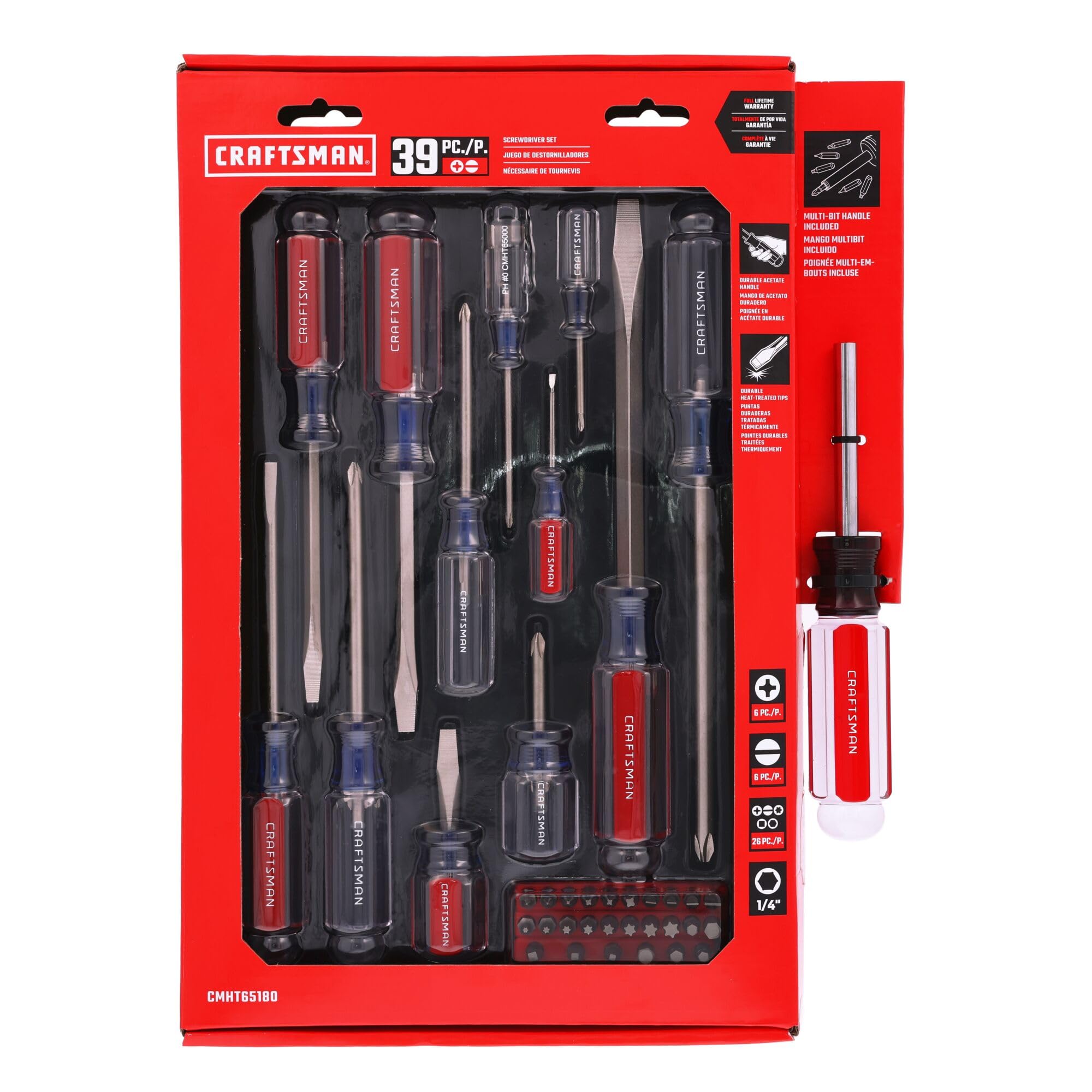 CRAFTSMAN Screwdriver Set - 39 Piece -3
