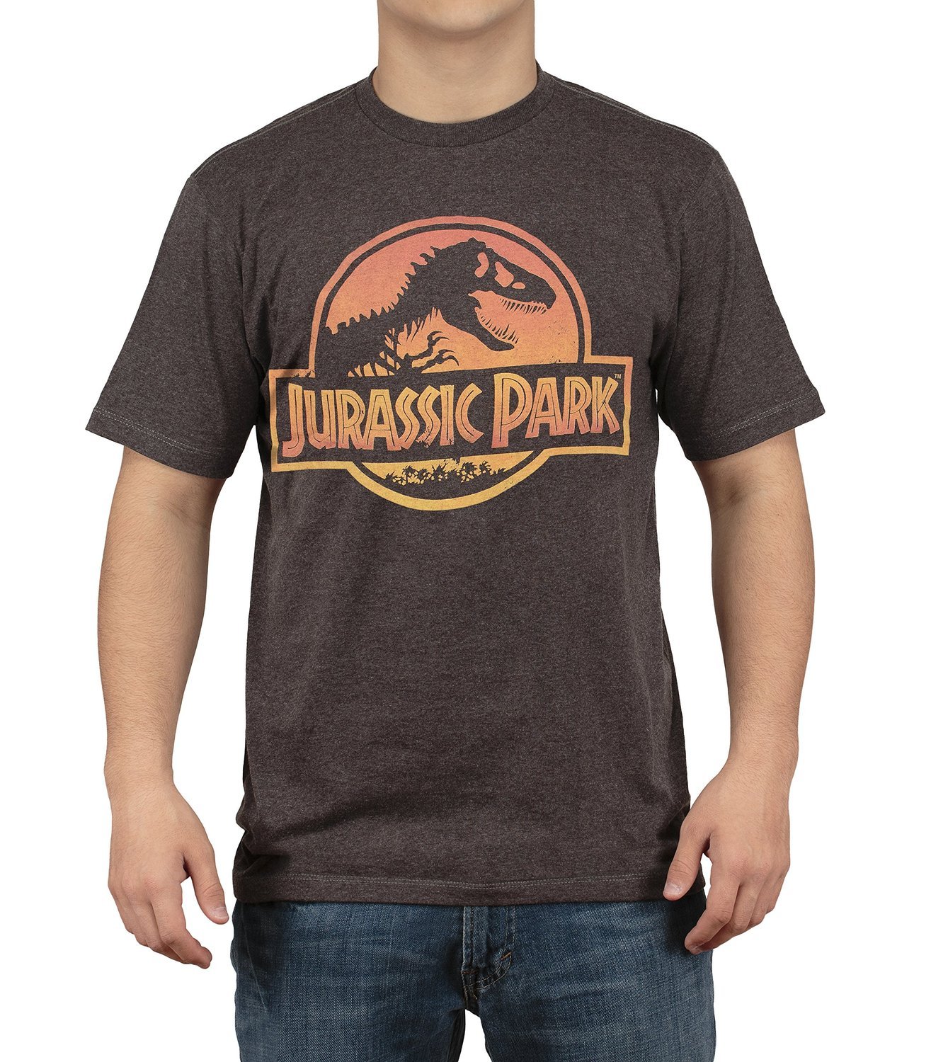 Jurassic Park Jurassic Park Men's Classic Movie Logo T-Shirt Camiseta Hombre