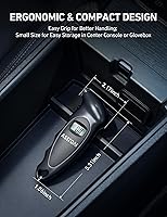 Vista 7 de AstroAI Medidor digital de presión de neumáticos de 0 a 150 PSI, preciso en 0.1 incrementos, medidor de neumáticos con LCD retroiluminado