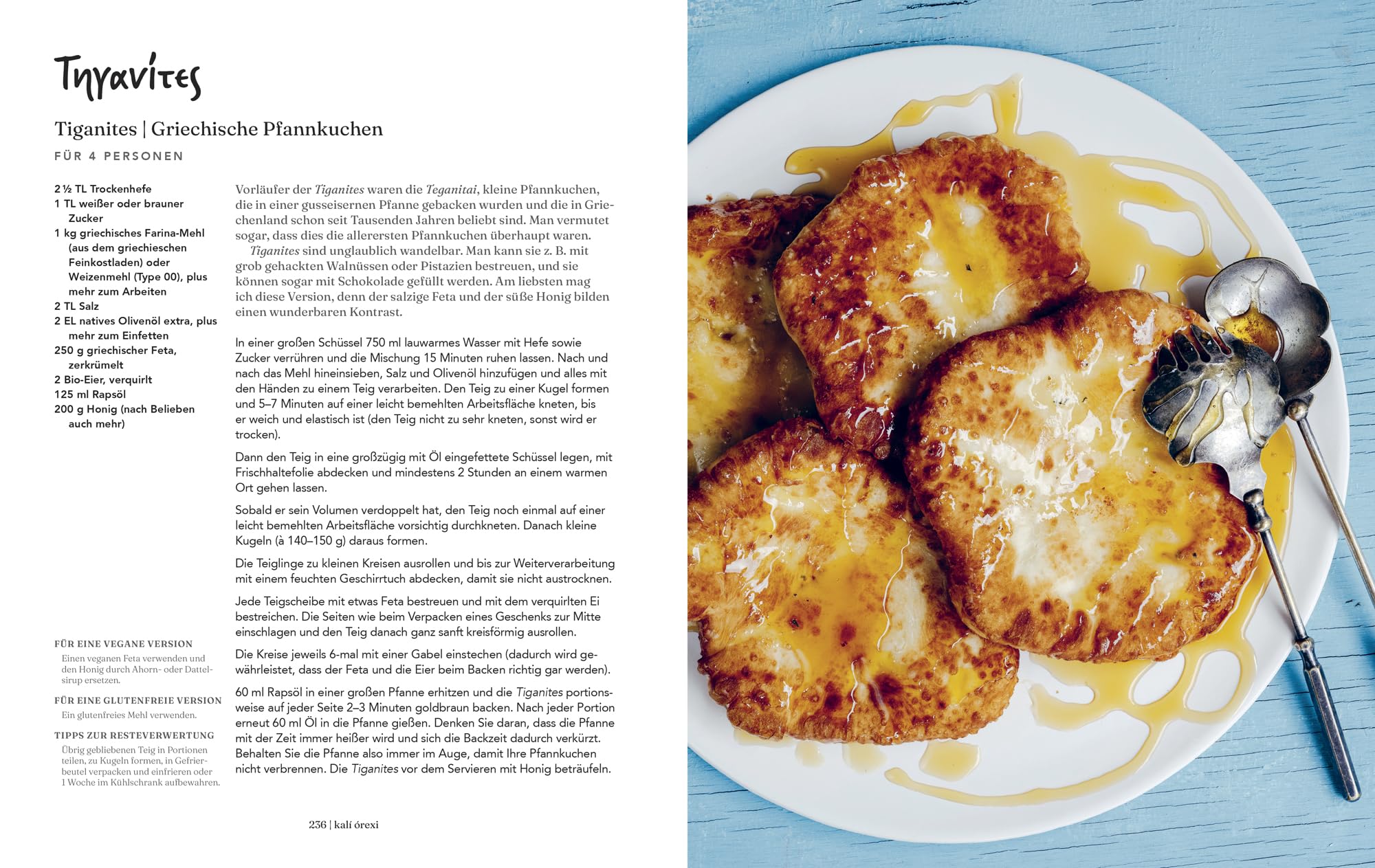 kalí órexi - Deutscher Kochbuchpreis 2024 GOLD - Griechische Familienrezepte Vegetarisch und Vegan-Authentische Genüsse aus der Mittelmeer-Küche-Traditionelle Aromen neu interpretiert!