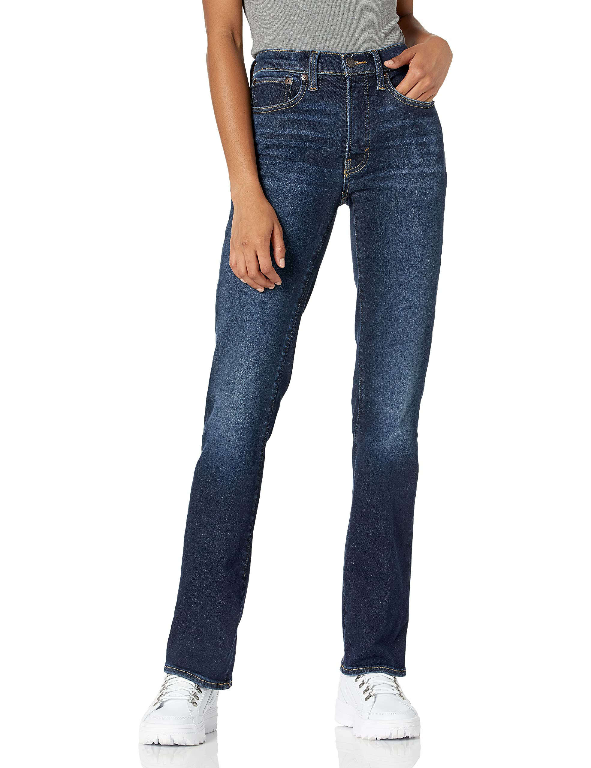 Lucky BrandWomen's HIGH Rise Bianca Boot, Twilight Moon, 29 (US 8)