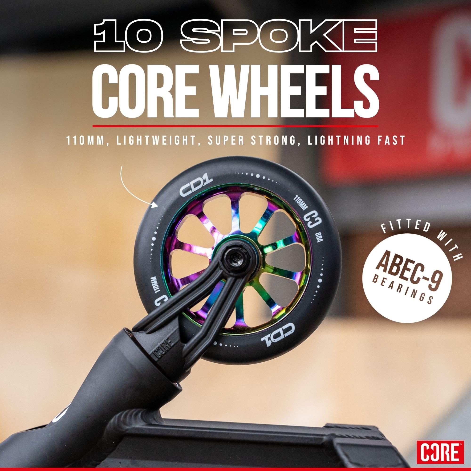 Core CD1 - Patinete Completo para Acrobacias