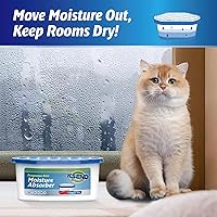Vista 9 de Absorbentes de humedad, paquete de 12, deshumidificador compacto para armario, cajas absorbentes de humedad eficientes, absorbente de humedad