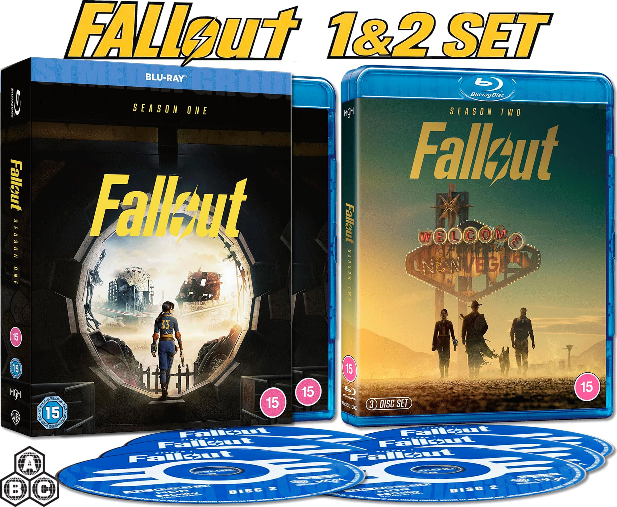 Fallout: Seasons 1 & 2 – Complete Collection (Special Features) [6-Disc Set] [Blu-ray] [Region Free]