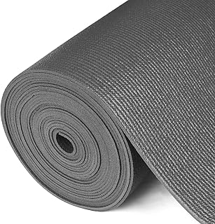 Foam Toolbox Liner Drawer Mat 1/8 Inch Thick X 18 Inch Wide X 24 Ft Long Gray, No Slip for Protecting Cabinet, Garage, Cart, Tool Box