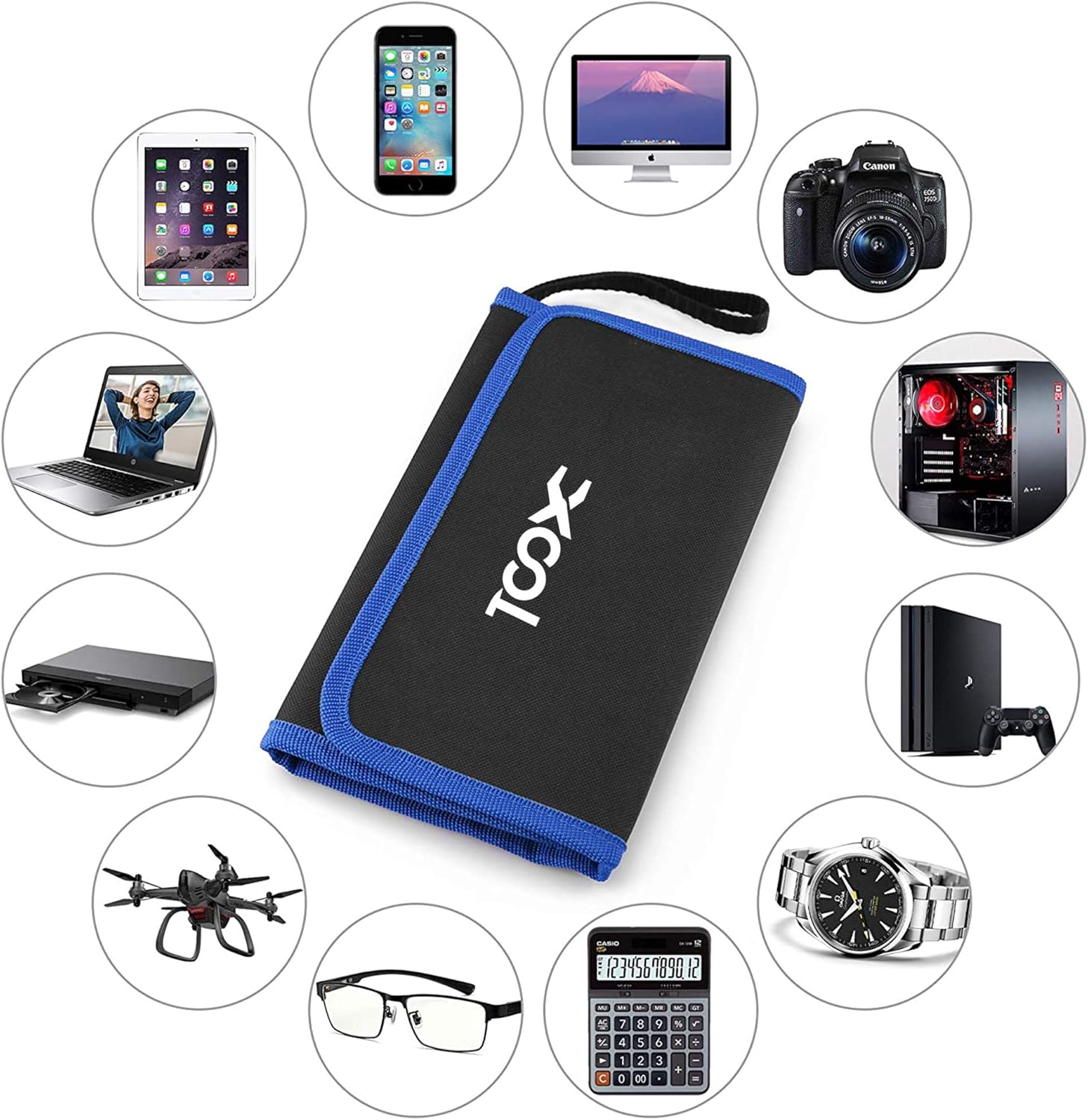 Precision Screwdriver Kit, XOOL 190 in 1 Electronics Repair Tool Magnetic Driver Kit with 164 Bits, Flexible Shaft, Extension Rod for Computer, Mobile Phone, Smartphone, Game Console, PC, Tablet : Electronics