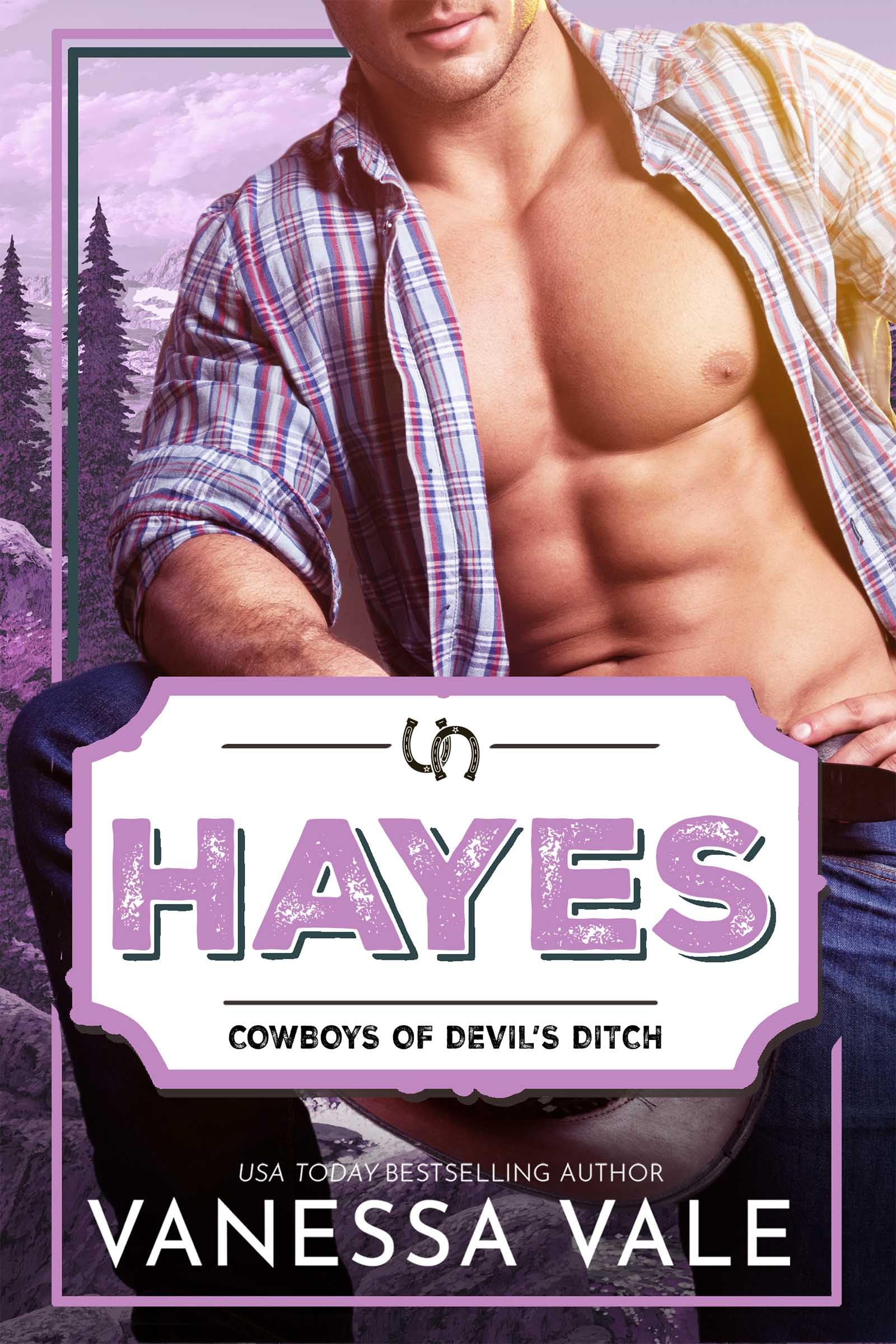 Hayes: A Small Town Cowboy Romance (Cowboys of Devil's Ditch Book 9)