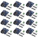 AOICRIE 12pcs DC Power Shield V1.1.0 for WEMOS D1 Mini Shield Development Board DC Power Supply Screen Module