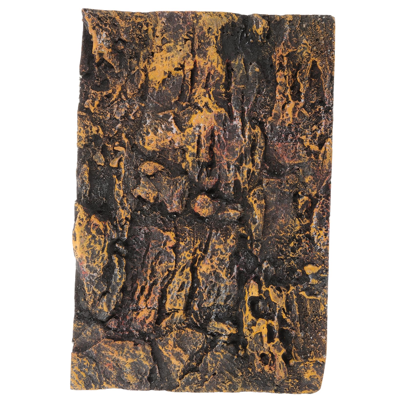 POPETPOP 10 Piezas Losa De De Fondo Tablero De Fotografía De Paisaje Fondo De Corteza De Reptil Fondo De Tanque De Serpiente Fondo De Terrario De Acuario Falso 3D Gatear PU Ladrar