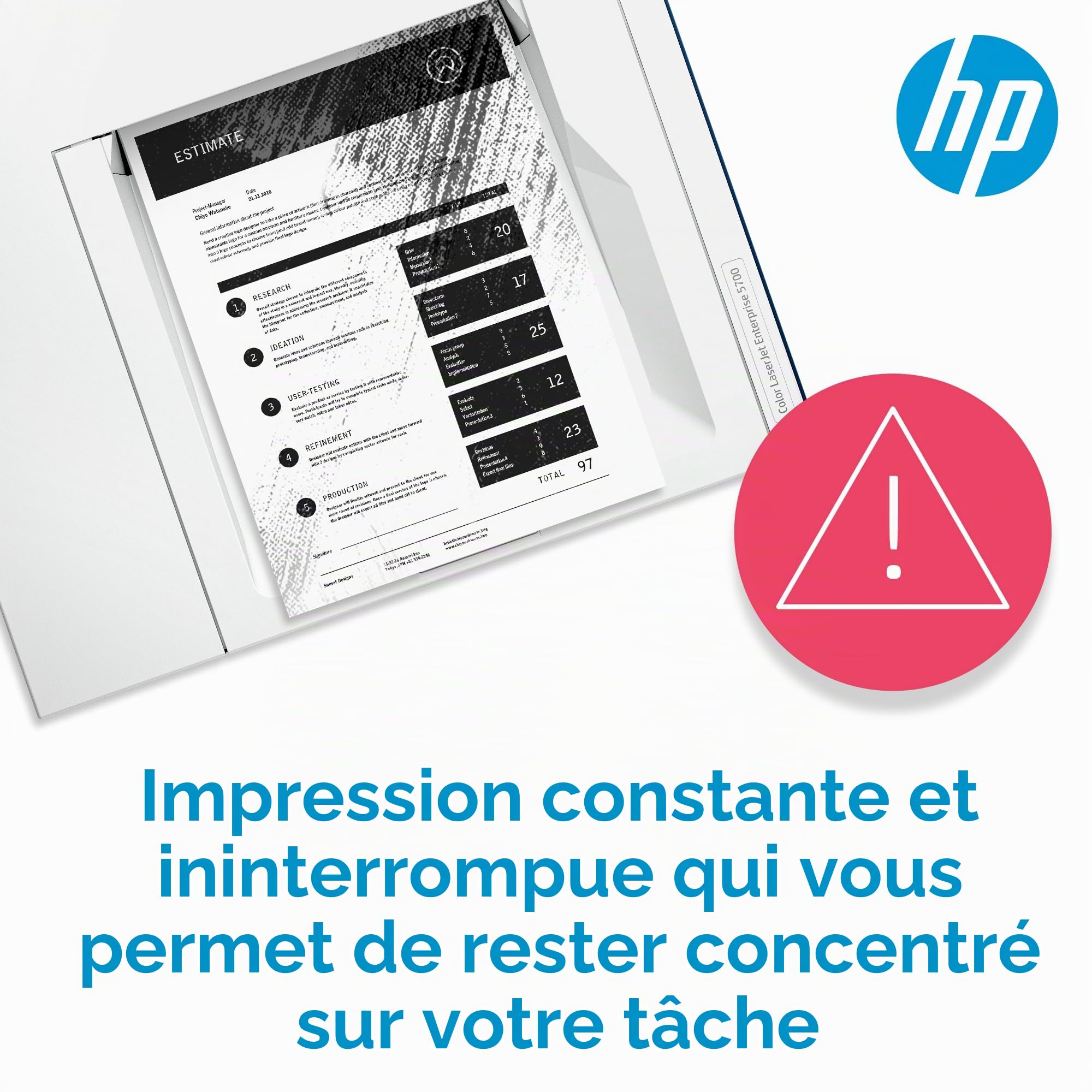 HP 508X CF361X toner haut rendement Authentique, imprimantes HP Color LaserJet Enterprise M552/M553/M577, Cyan