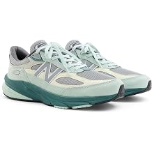 New Balance Unisex Made in USA 990v6, Size 11.5 Width D Color Clay Ash/New Spruce/Slate Grey
