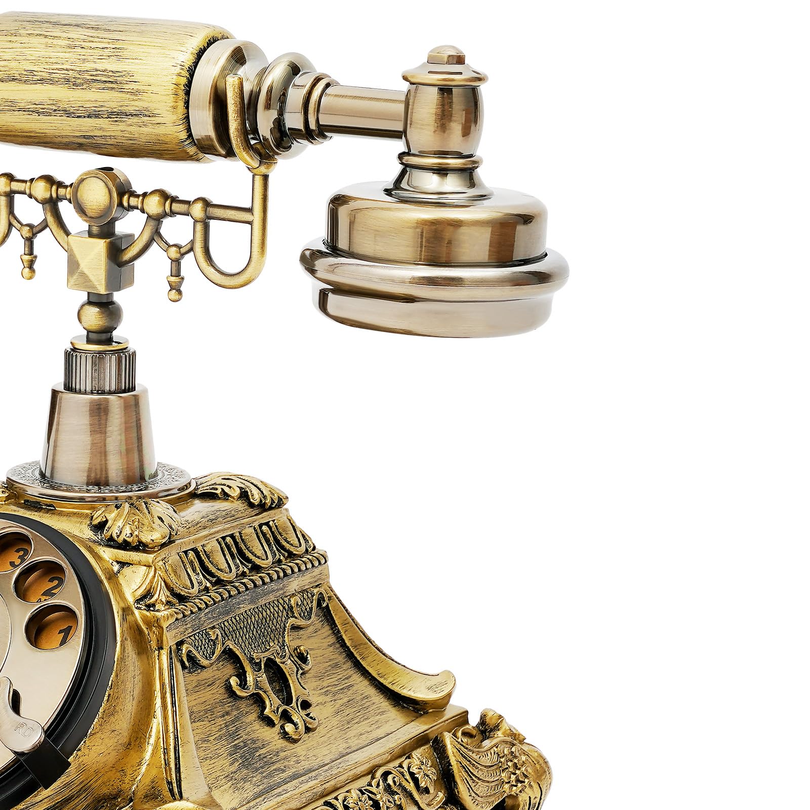 Telefono – telefono antico con funzione di ripetizione di scelta Telefono retrò, chiamata HD, cancellazione del rumore, telefono antico, telefono fisso per casa, ufficio, caffetteria, hotel, galleria