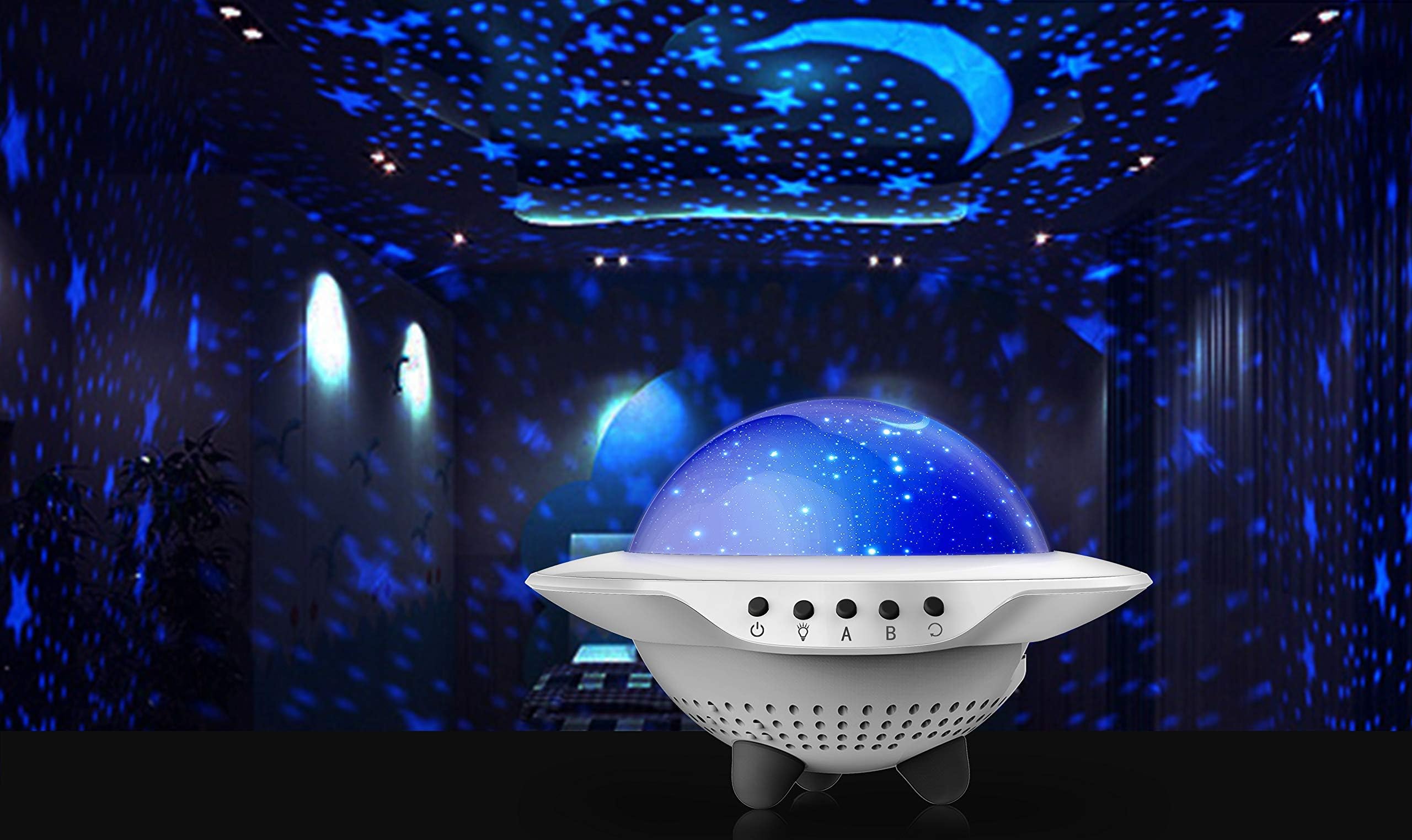 SAFE BRIGHT Magnetic CREE 3-in-1 LED Flashlight Lantern with Holster, adjustable focus, Regular Light Blue