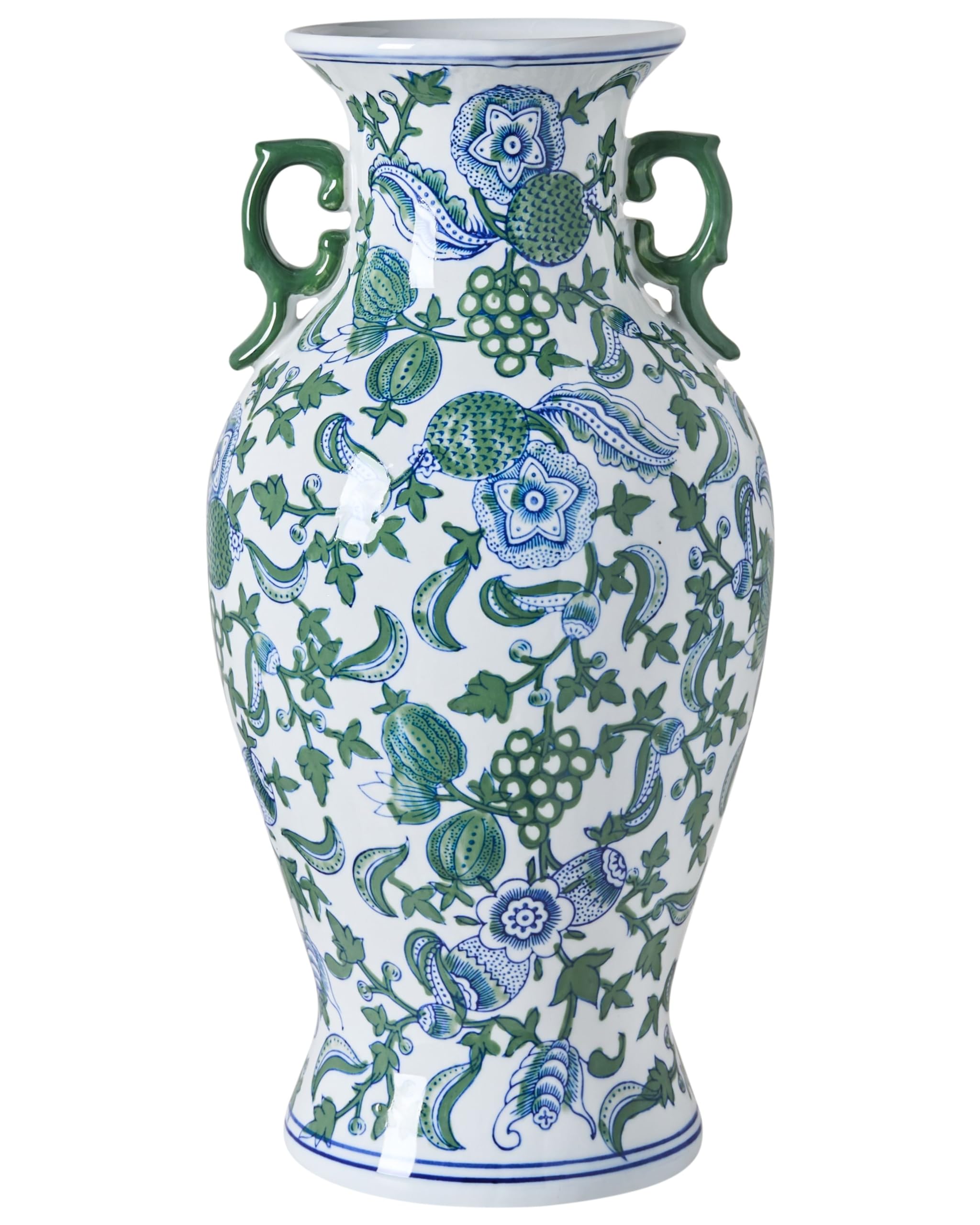 Vase en porcelaine bleu et blanc Segowia pour sublimer votre salon