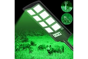 Solar Power Hog Lights for Hunting Night Stalking