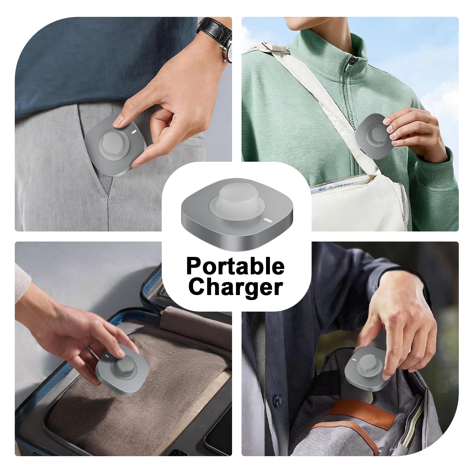 Charger Compatible with Aura-Ring Gen 3-Size 8,Fast Safe Charging Dock with USB-C Cable for Smart Ring — view 7