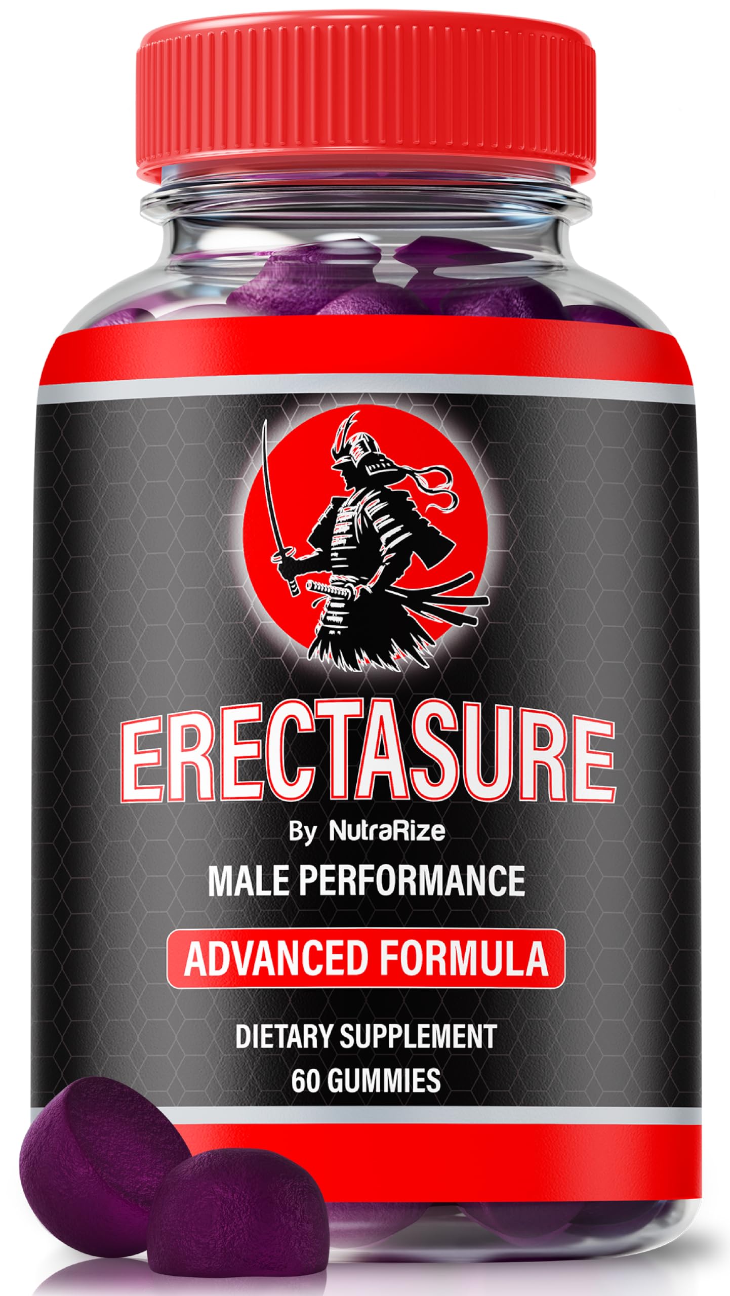 NutraRize Erectasure Gummies – Official Erecta Sure ME All-Natural Gummy for Physical Health & Overall Well-Being, Premium Gomitas for Energy, Vitality & Wellness Support, Reviews (60 Gummies)