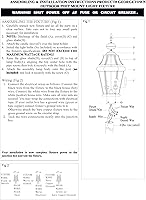 Vista 2 de Livex Lighting 2368-04 Georgetown - Cabezal de poste para exteriores con 4 luces, color negro