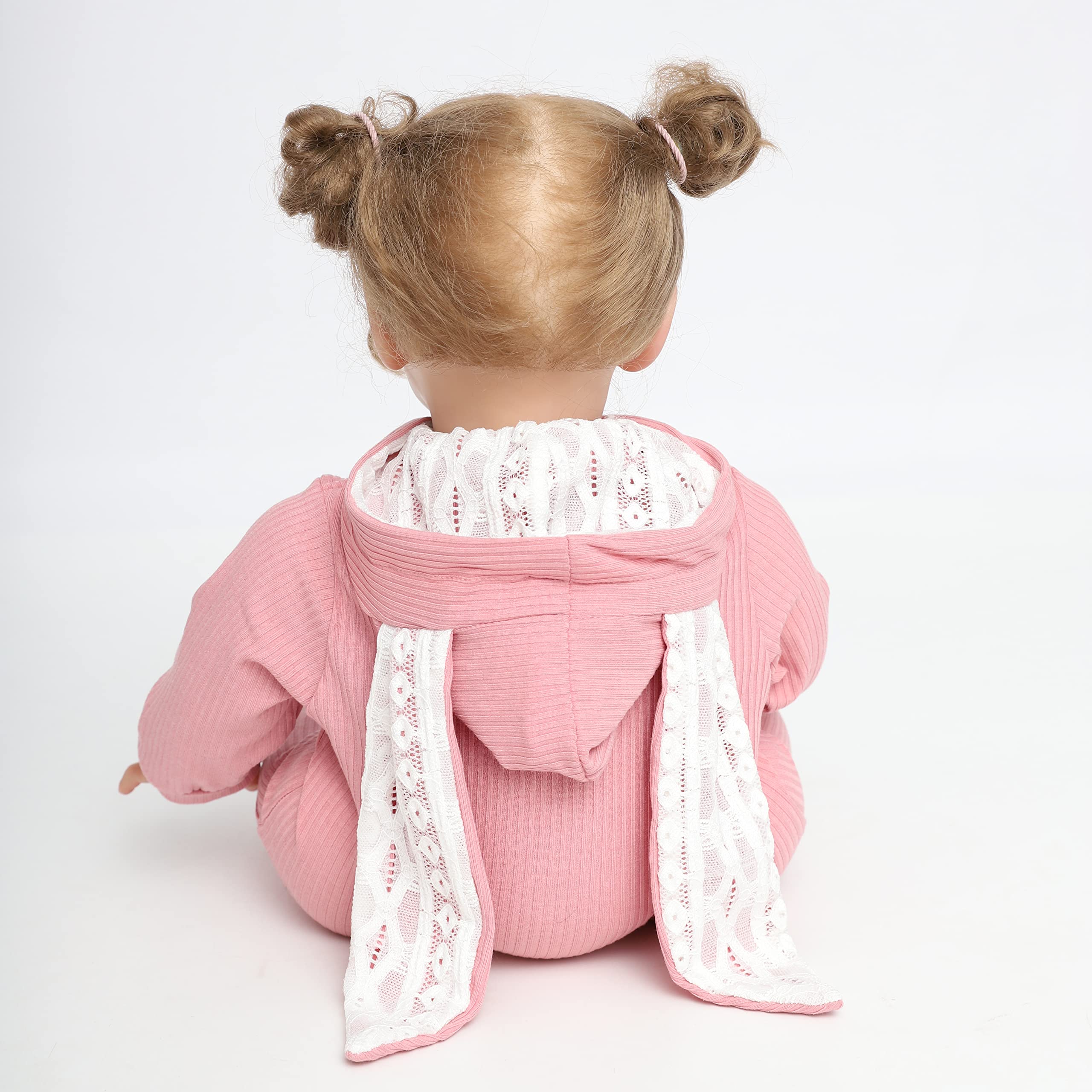 ZIYIUI Reborn-pop, 55 cm, 55 cm, handgemaakt, voor pasgeborenen, zacht, van vinyl, voor meisjes en jongens, speelgoed vanaf 3 jaar