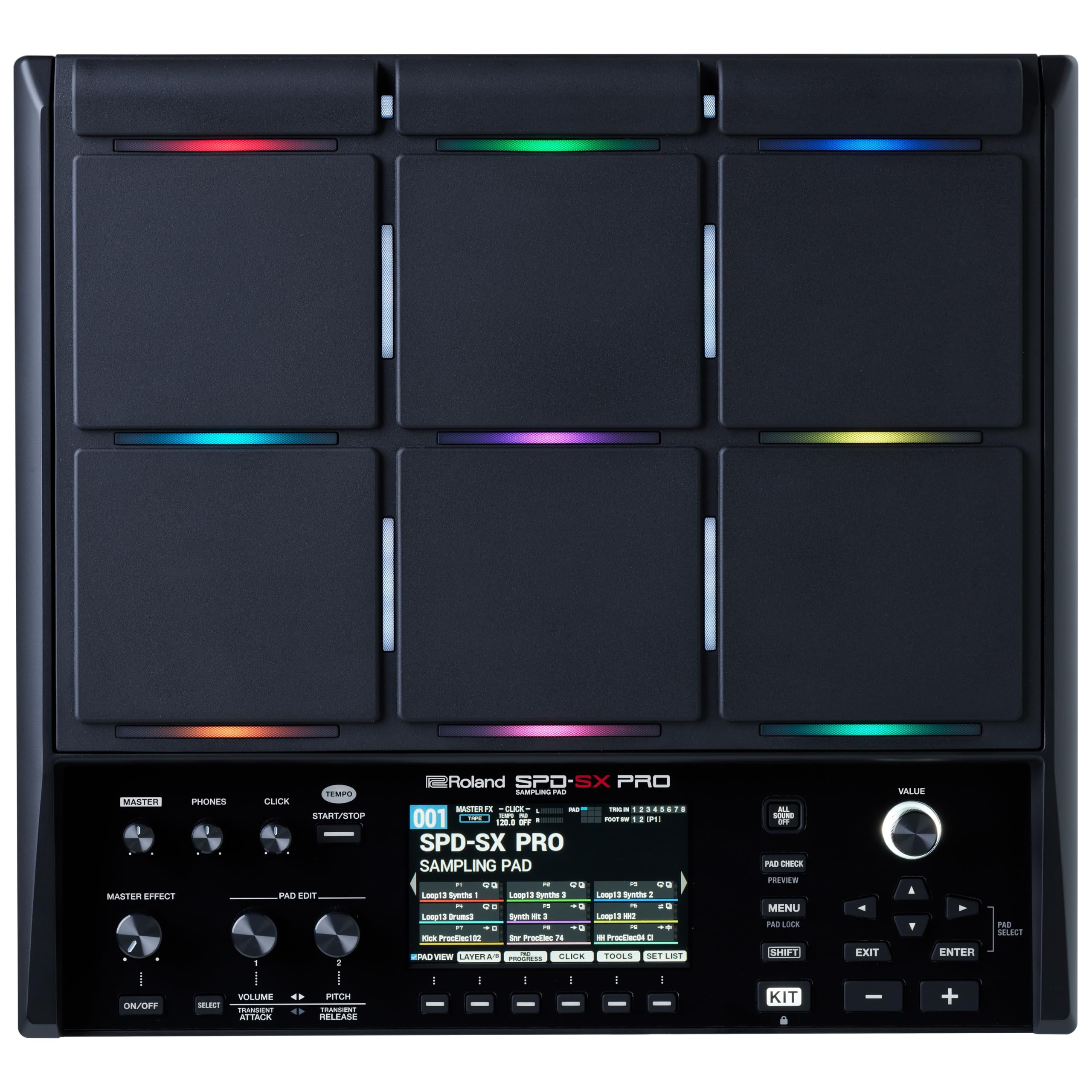 Roland サンプラー PRO SPD-SX Roland SPD-SX Sweetwater | Pad Sampling Pro DJ機材