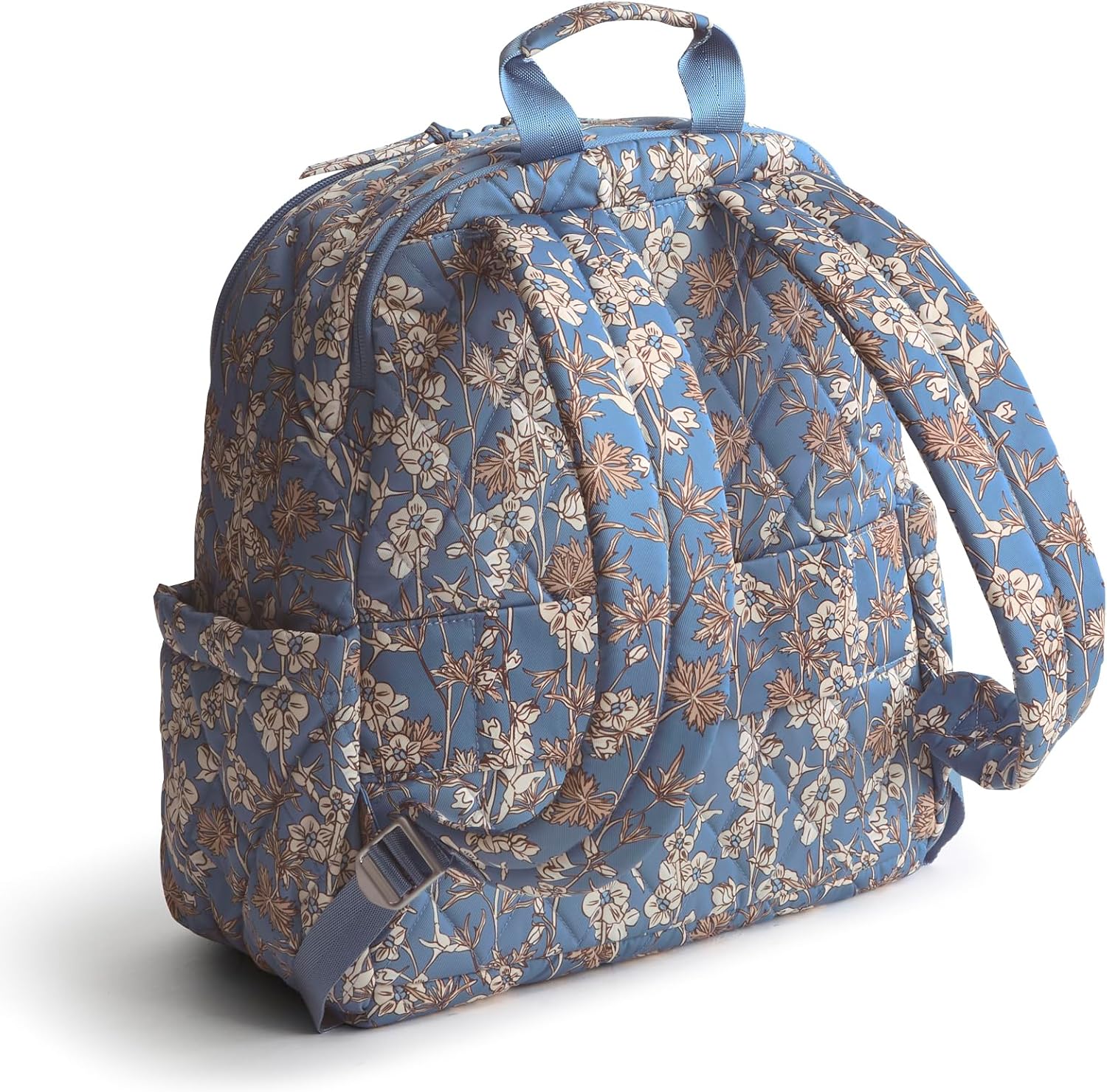 Vera Bradley Women's Bancroft Backpack - Performance Twill, Larkspur Delphinum, One Size - Image 3