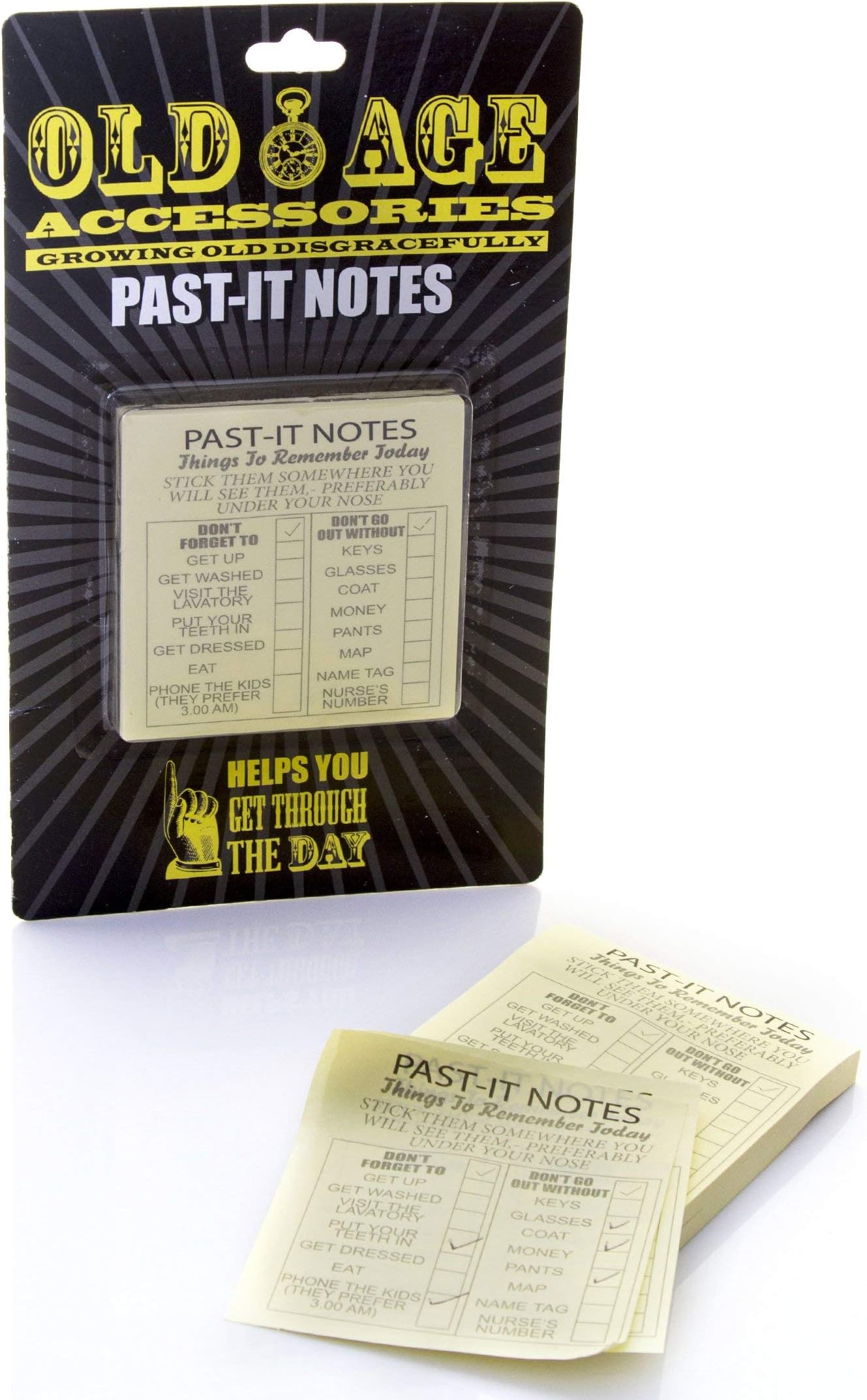 Boxer Gifts Old Age Past-It Notes | Funny Gift for Retirement Birthday Christ...