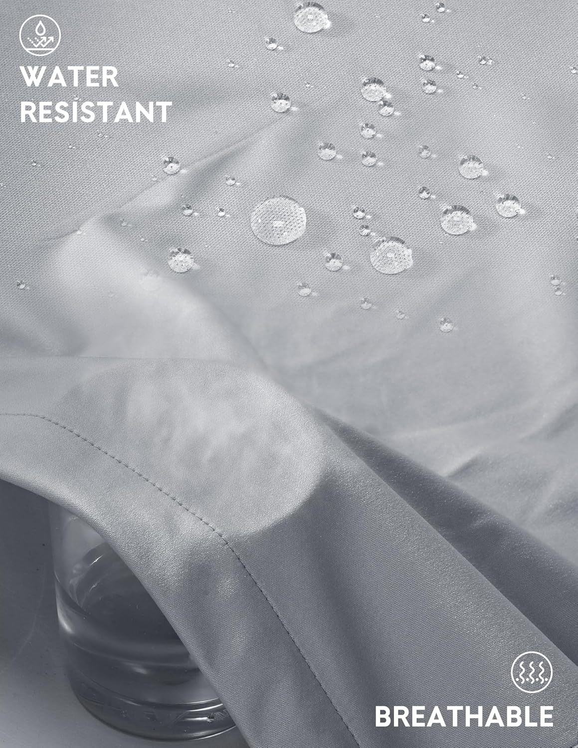 Haimont Men's Lightweight Vest Windproof Sleeveless Jacket Outerwear Multi-Pockets Zip Up for Hiking Running - Image 3