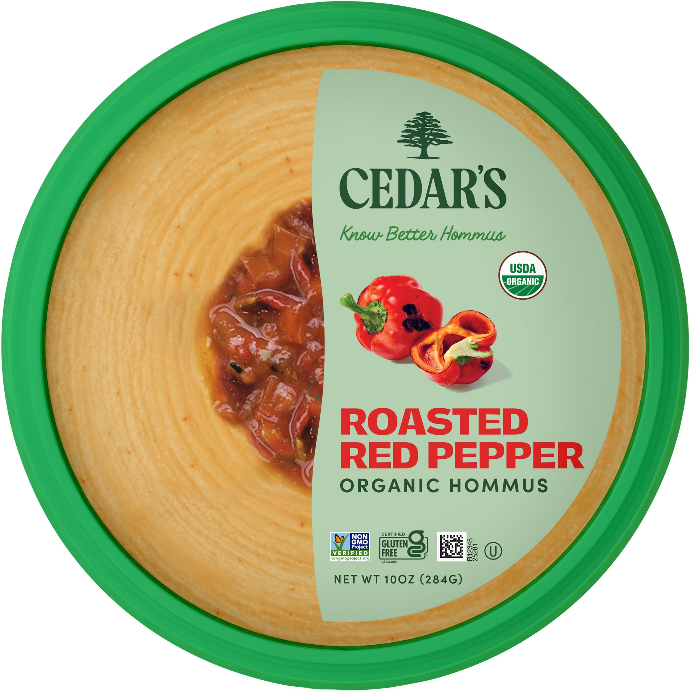 Amazon.com: Cedar's Organic Roasted Red Pepper Hummus