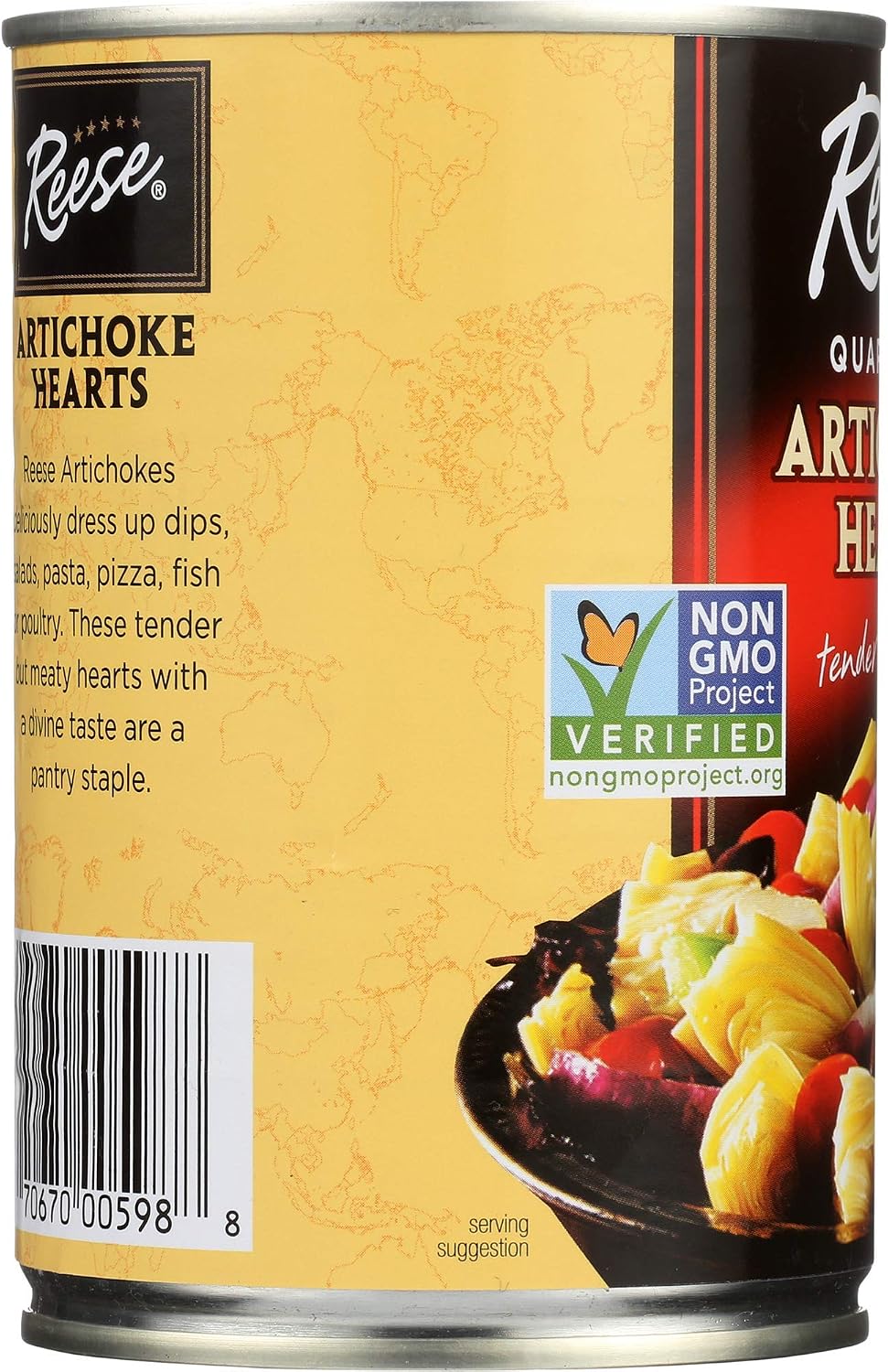 Reese Quartered Artichoke Hearts, 14 Ounces