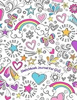 Algopix Similar Product 15 - Sketchbook Journal for Girls 110