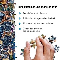 Vista 4 de Buffalo Games - Jigsaw Puzzles 1000 Pieces - Dowdle Noah’s Ark Puzzle - Premium Giftable Foil Box with Reference Poster - Made in USA