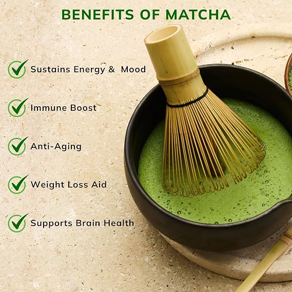 Raspberry Matcha Tea | Organic | True Leaf Tea | 4 oz