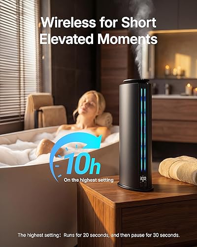 Miniatura 2 de Difusor Inalámbrico Sin Agua de 1800 Pies Cuadrados, Difusor de Colección Hotel de 100ml, Máquina de Aire con Aroma para el Hogar, Difusor de Aceite