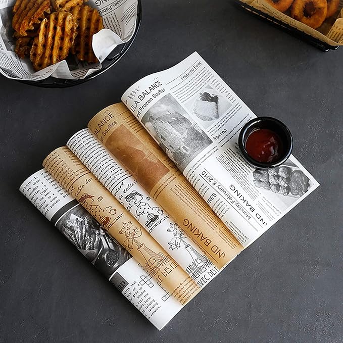 papel cera para comida
