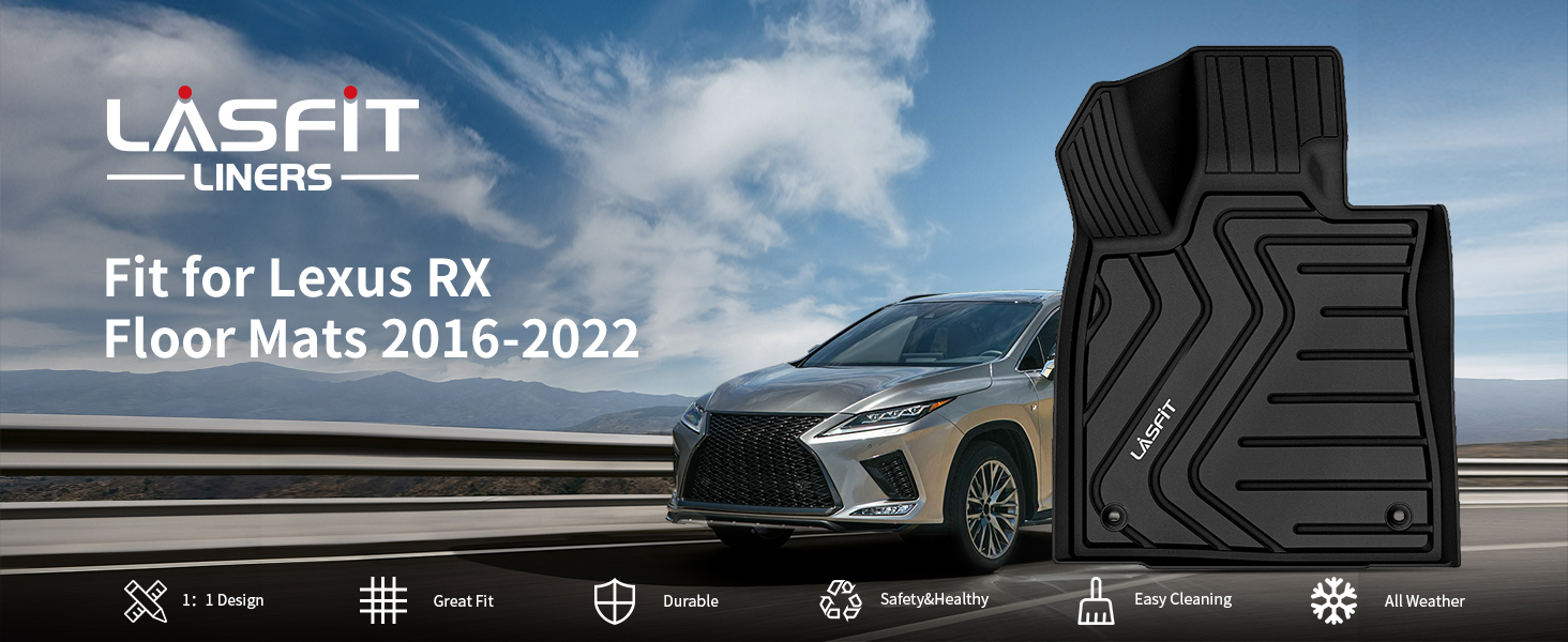 Amazon.com: LASFIT Floor Mats for Lexus RX 2022 2021 2020 2019 