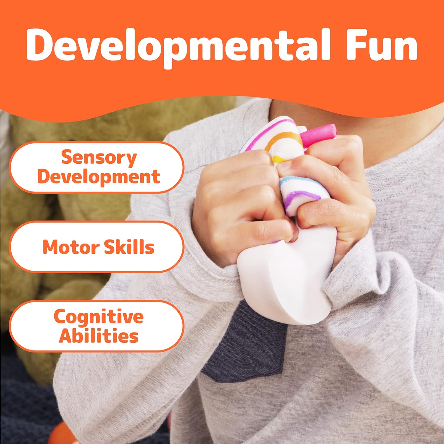 Prextex Squishy Toys - Fidget Toys for Stress Relief - Jumbo Squishies - Food Squishies Jumbo Including Coffee, Cake, Popcorn, Ice Cream, Watermelon and Donut Stocking Stuffer