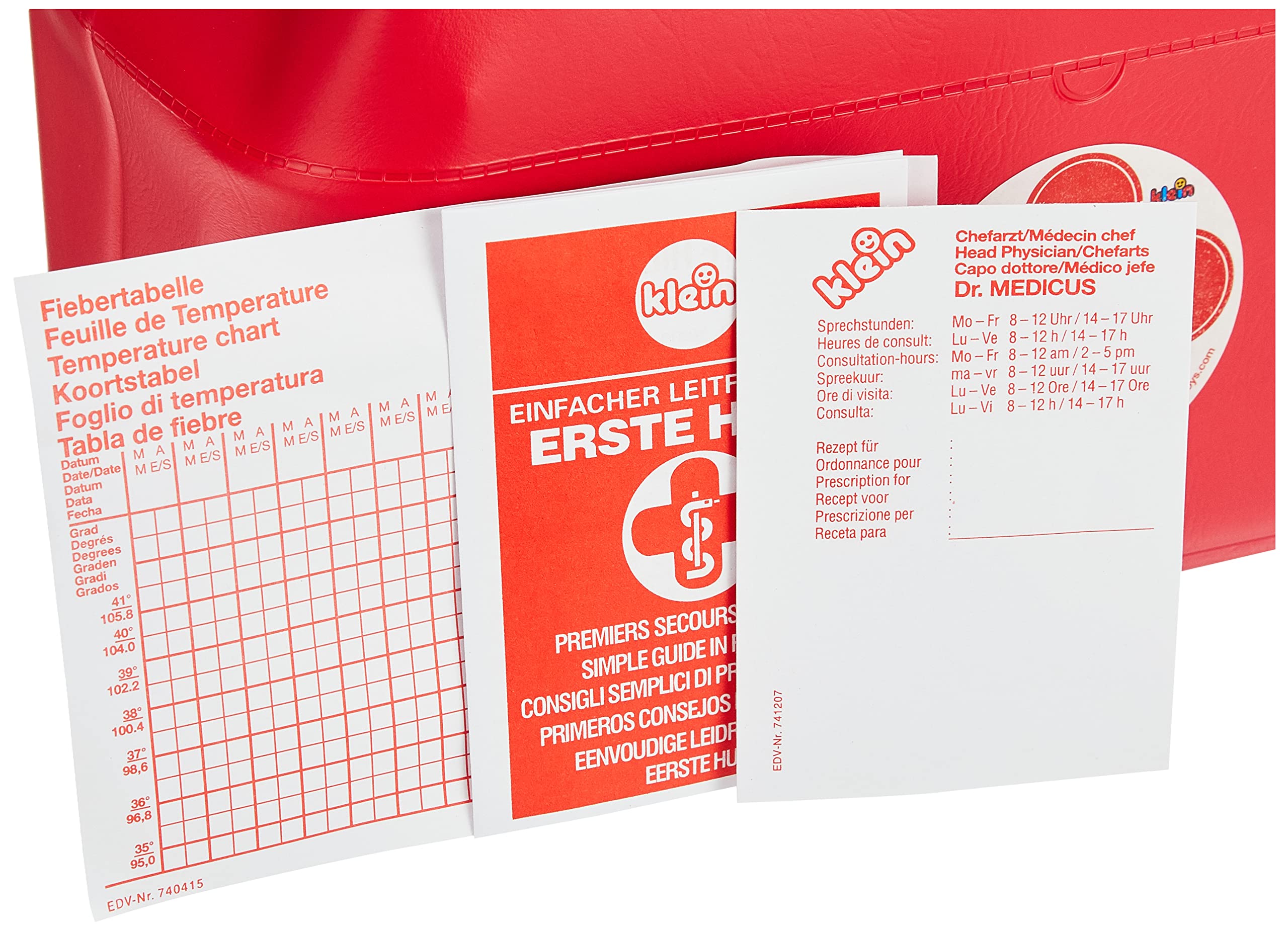 Theo Klein - Doctor Bag Premium Toys for Kids Ages 3 Years & Up