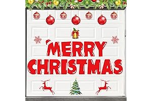 JAYEE 27-Piece Christmas Garage Door Magnets Decoration
