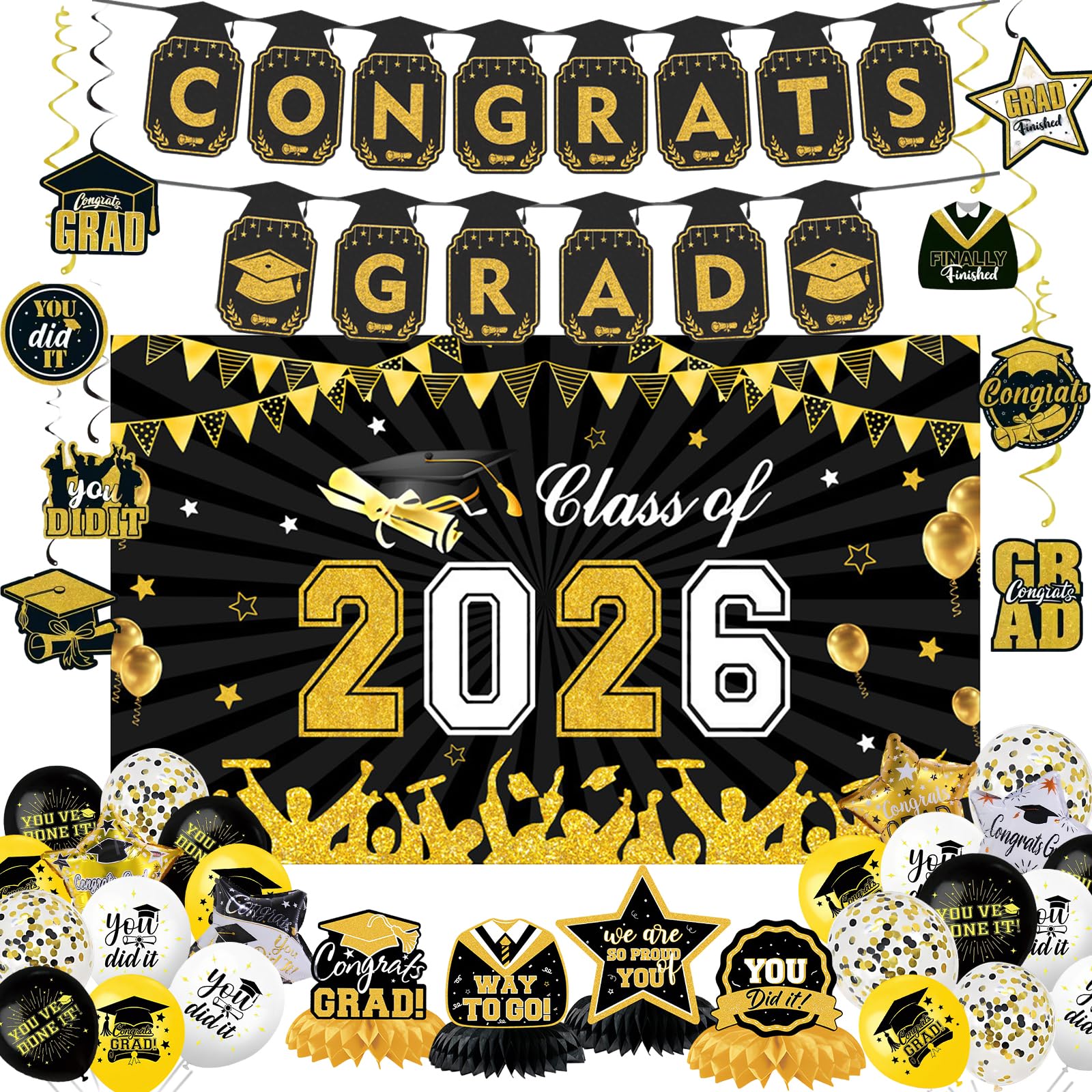 Décorations de remise de diplôme 2026 pour réussir sa fête de fin d'études