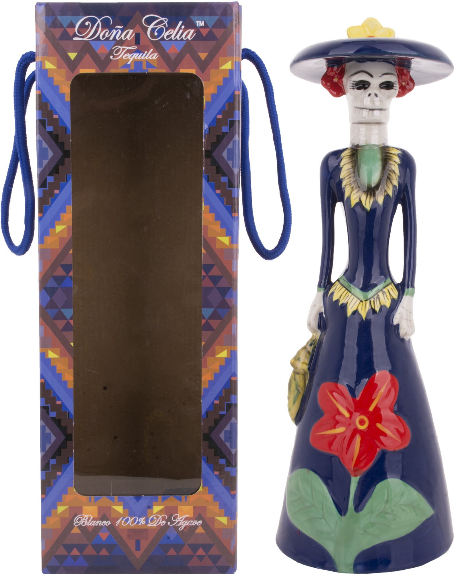 Dona Celia Tequila Blanco 100% de Agave 40% Vol. 0,7l in Giftbox