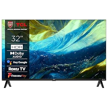 TCL 32RS550K 32-inch Roku TV Full HD HDR Smart TV 