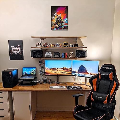 Miniatura 288 de ANRUOXI Graffiti - Lienzo decorativo para pared, diseño abstracto retro, pintura urbana moderna, póster de decoración de pared de zapatos para