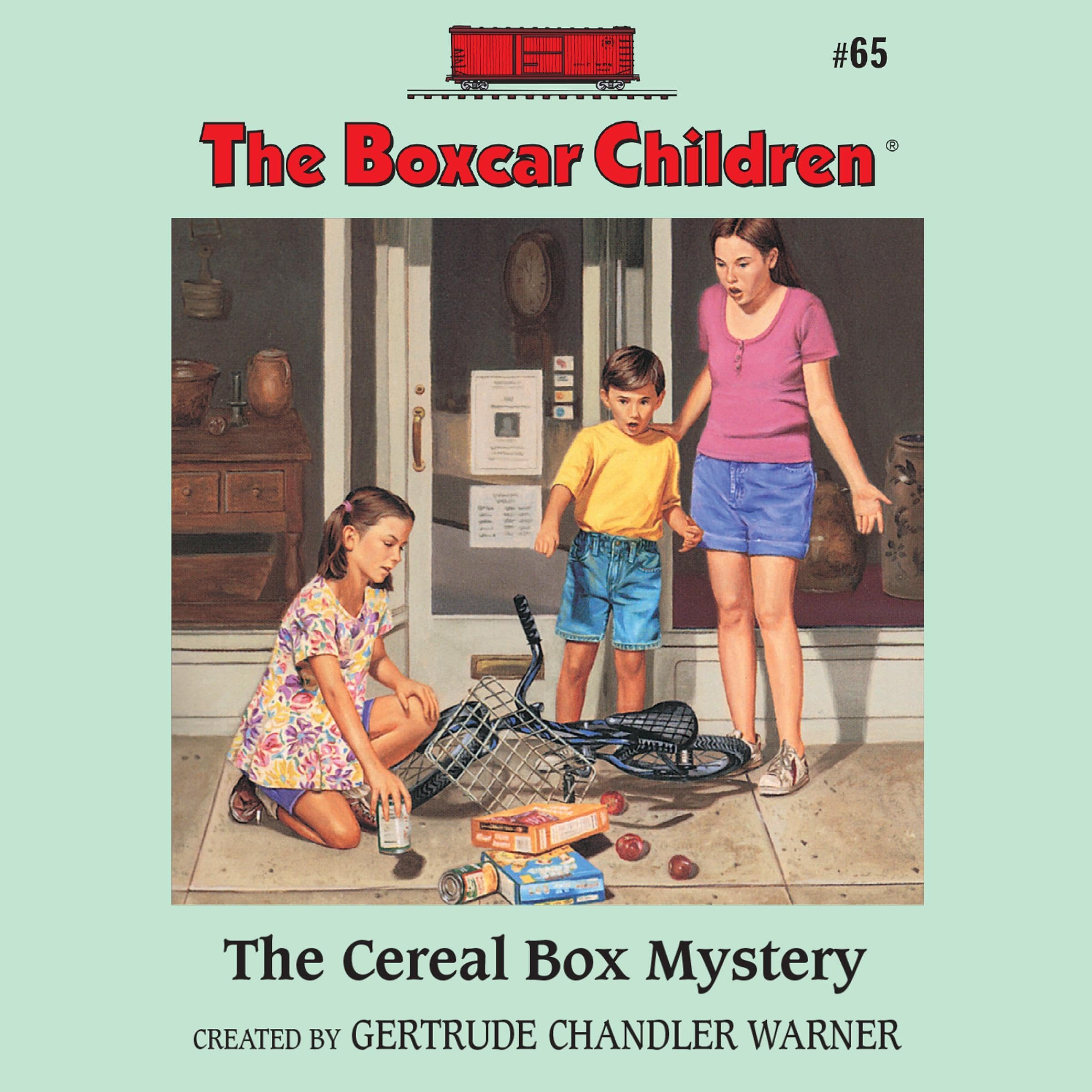 Cover art for The Cereal Box Mystery