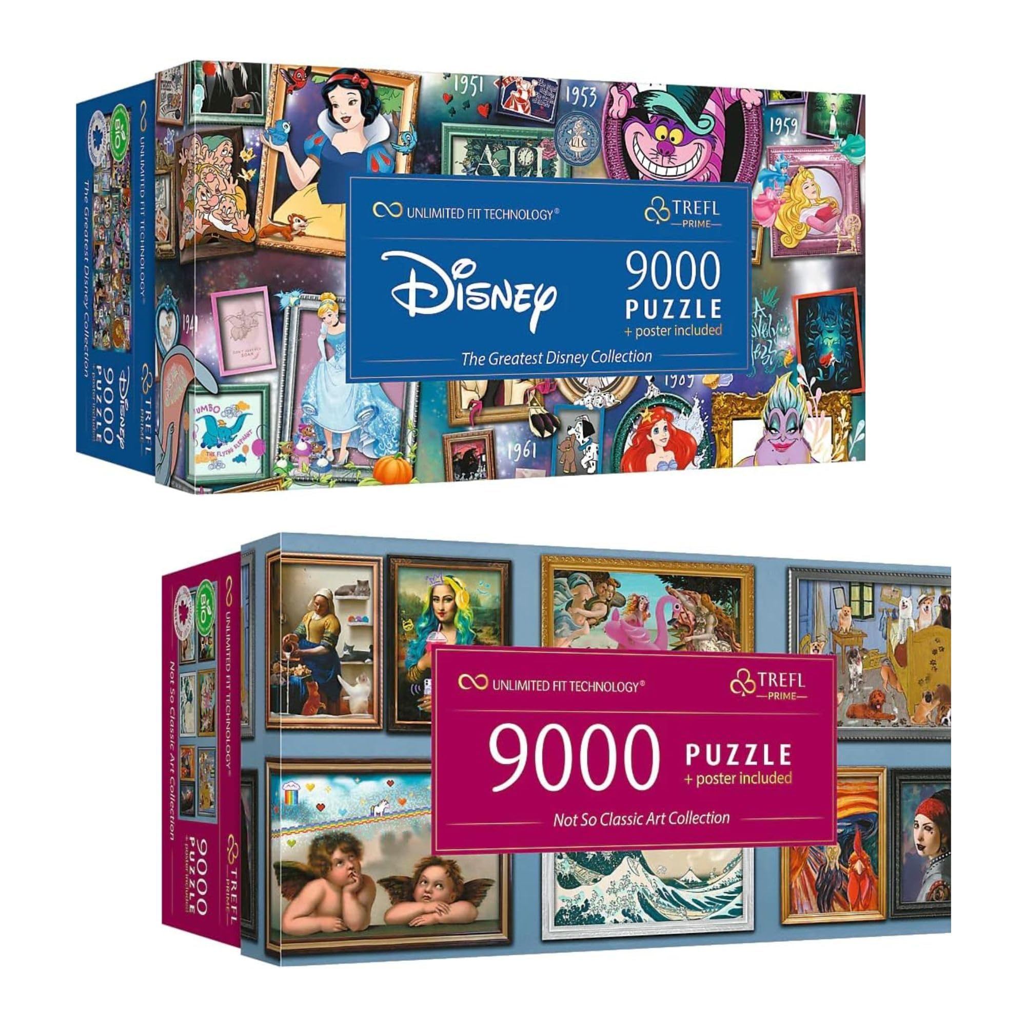 Amazon.com: Trefl Prime 9000 Piece Puzzle The Greatest Disney