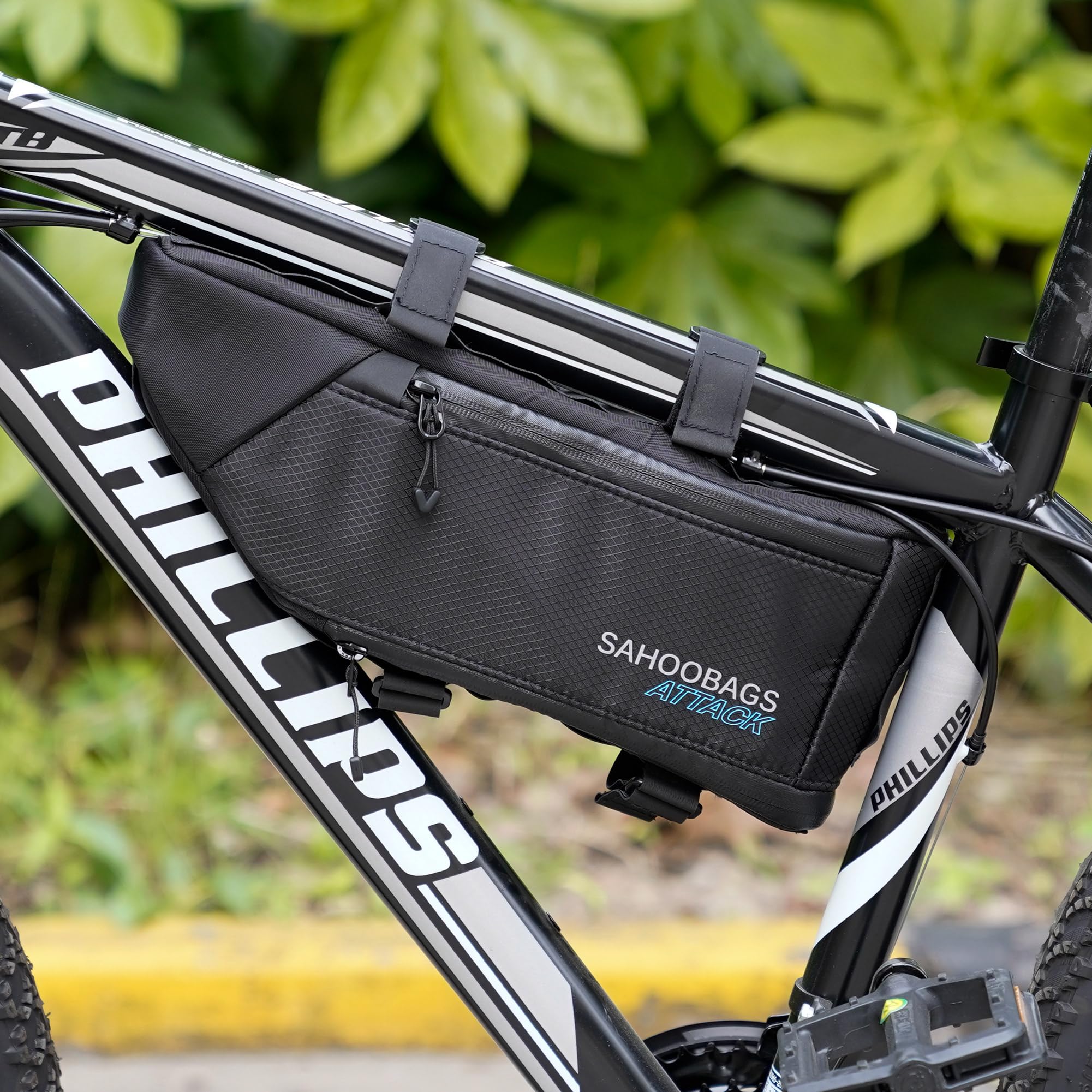 ROCKBROS borsa tubo telaio a triangolo 5L/8L riflessivo impermeabile