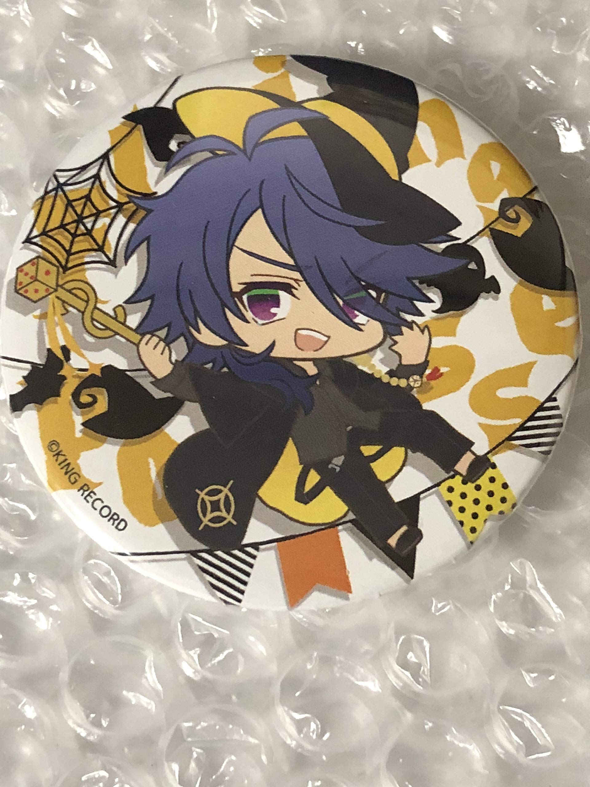 Amazon | ヒプノシスマイク ヒプマイ 有栖川帝統 缶バッジ hip0045