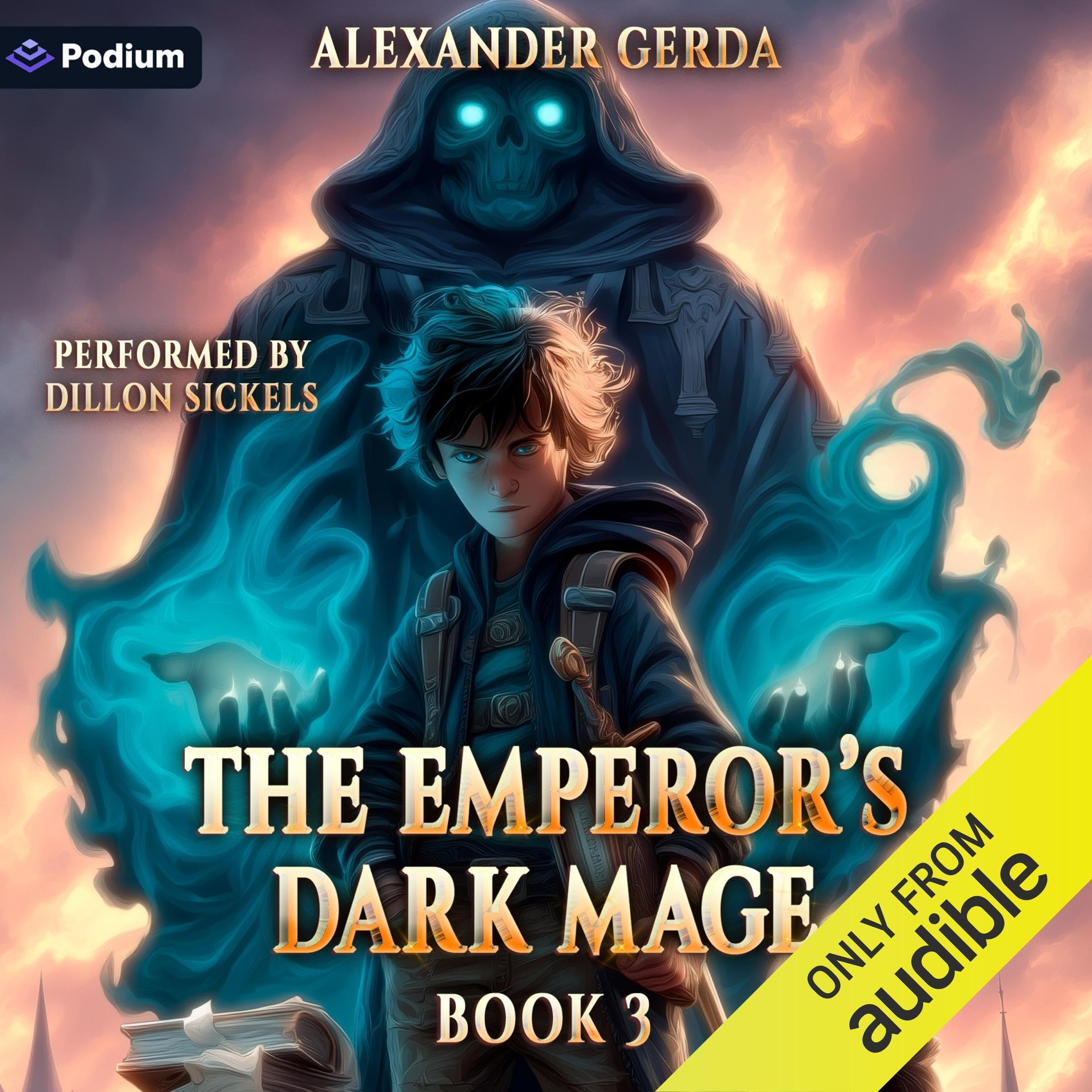 Cover art for The Emperor's Dark Mage 3
