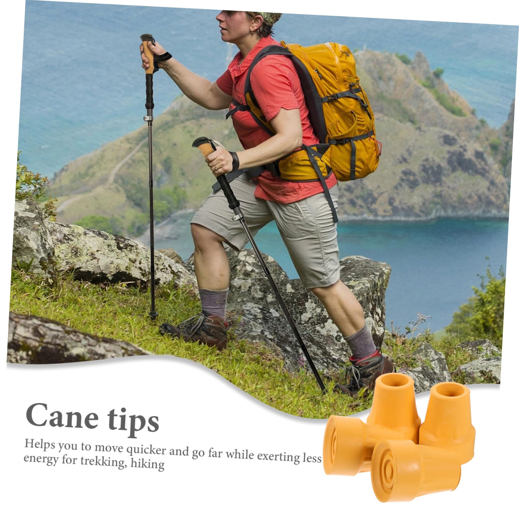 12pièces Embouts Antidérapants Pour Cannes Et Bâtons De Randonnée Accessoires De Protection Compatibles Majorité Modèles Installation Facile Et Sécurisée